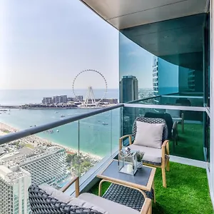  شقة Al Fattan I Sea View I Luxury Jbr I Free 5 Star Access!
