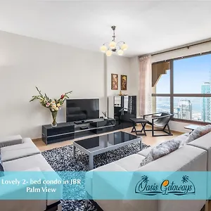  شقة Lovely 2-bed In Jbr - 5 Mins From - Palm View!